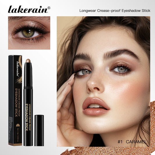 Cross-border Lakerain Cream Eyeshadow Stick Matte Pearlescent Gradient Eyeshadow One-touch Molding Lazy Eyeshadow Pen