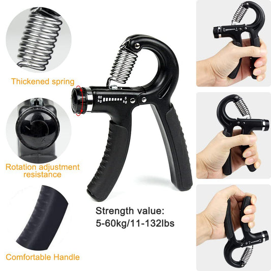 Adjustable Grip Suit Five-finger Tension Exerciser Wrist Trainer Fitness Five-piece Set