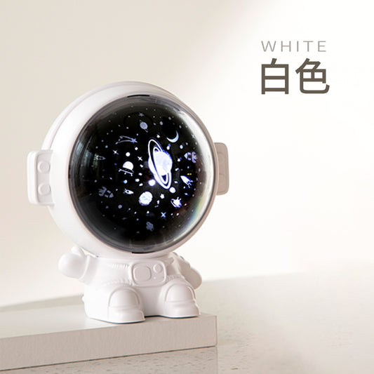 Creative Astronaut Starry Light USB Charging Music Sleeping Projection Atmosphere Light Astronaut Starry Night Light